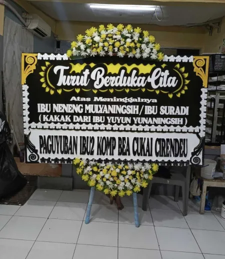 Papan Bunga Duka Tpu Bogor